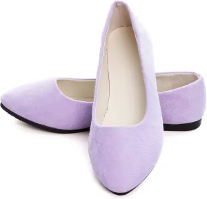 Dear Time Women Block Heel PU Pointed Toe Pumps Shoes