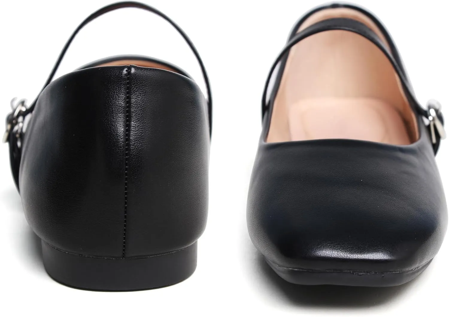 Dear Time Women's Flat Mary Jane Shoes Ankle Strap Round Toe Chinese Style Ballet Flats Casual Walking Shoes