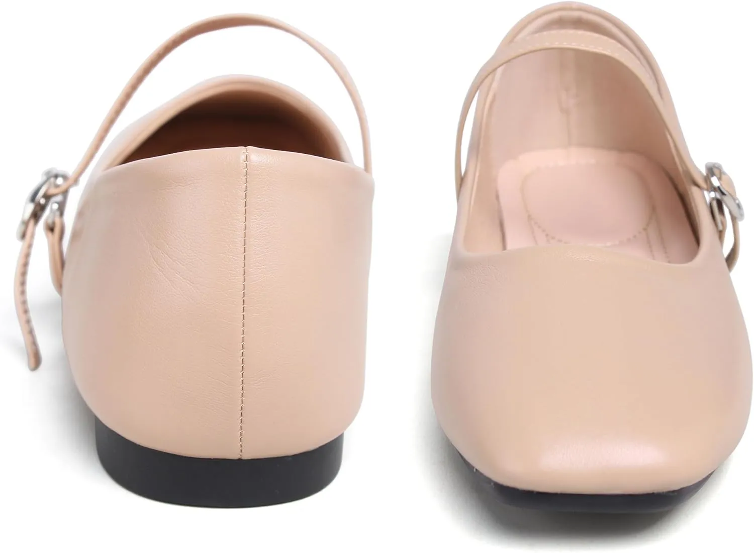 Dear Time Women's Flat Mary Jane Shoes Ankle Strap Round Toe Chinese Style Ballet Flats Casual Walking Shoes