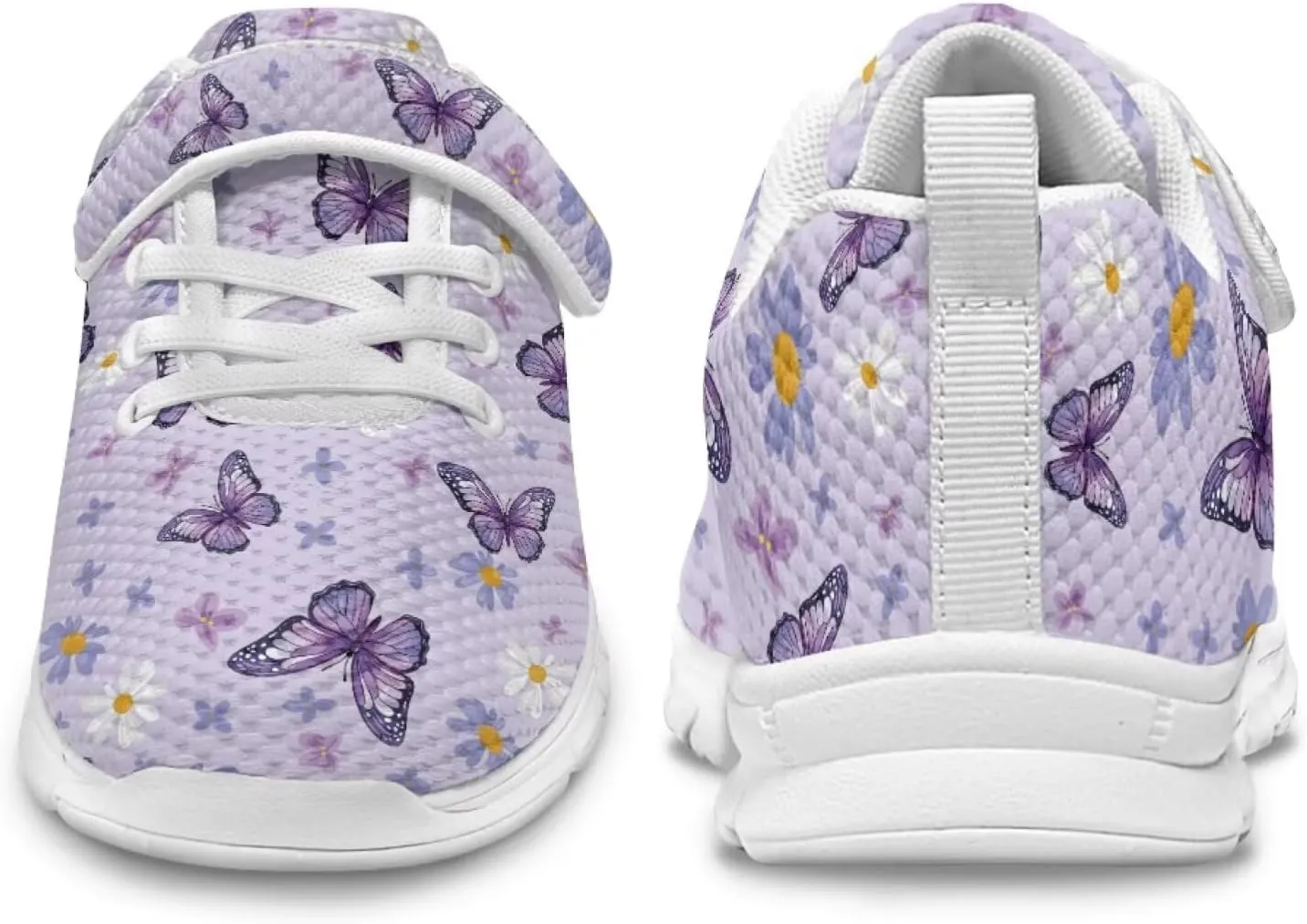 Doojoayie Athletic Shoes for Kids Girls for Active Kids Play Running Jogging Shoes