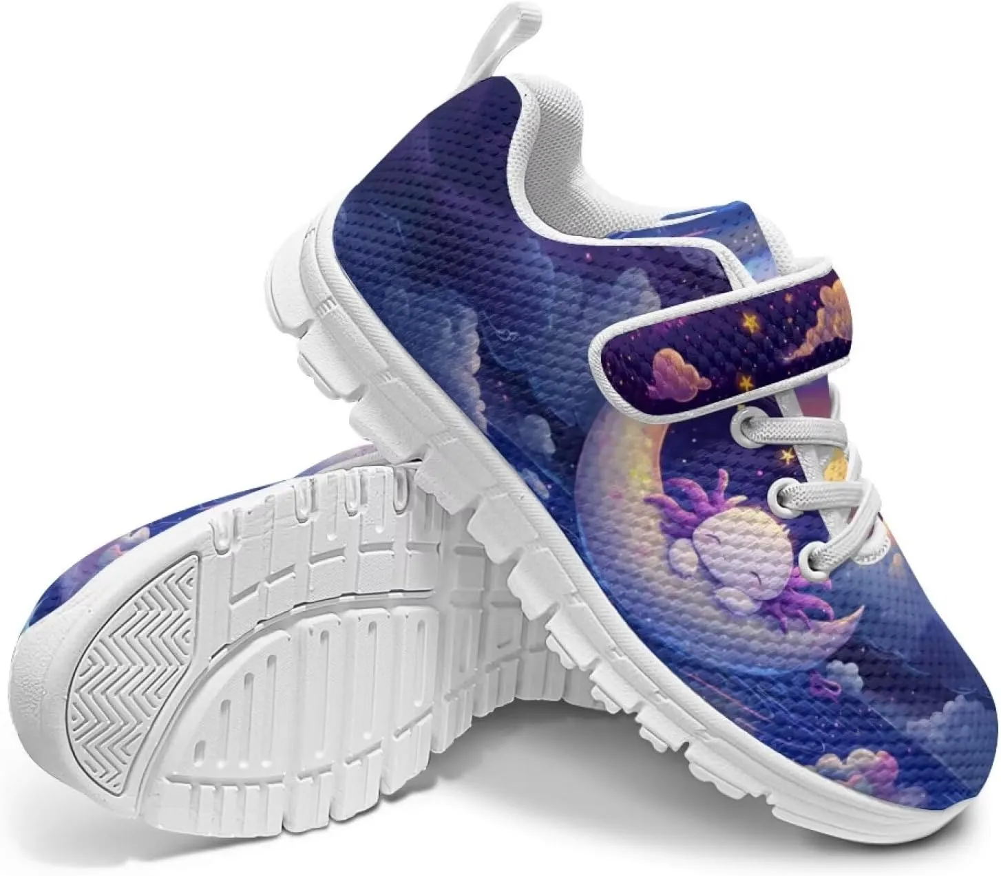 Doojoayie Athletic Shoes for Kids Girls for Active Kids Play Running Jogging Shoes