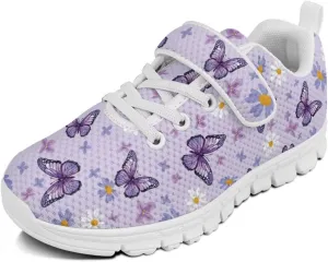 Doojoayie Athletic Shoes for Kids Girls for Active Kids Play Running Jogging Shoes