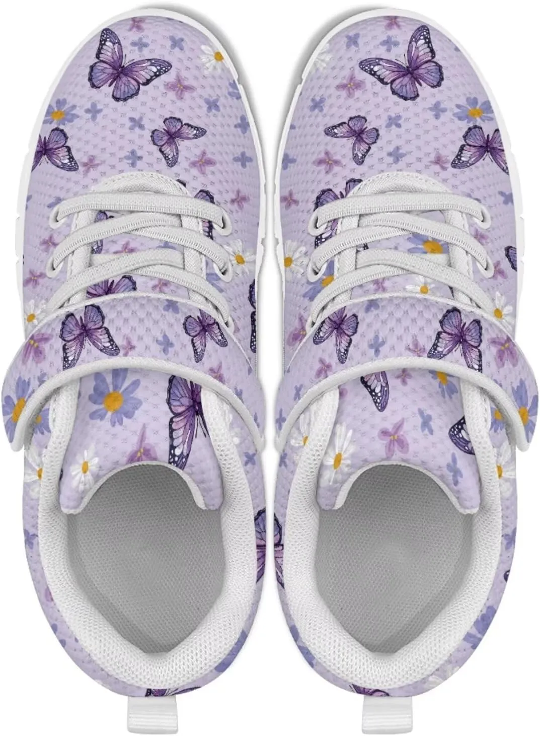 Doojoayie Athletic Shoes for Kids Girls for Active Kids Play Running Jogging Shoes