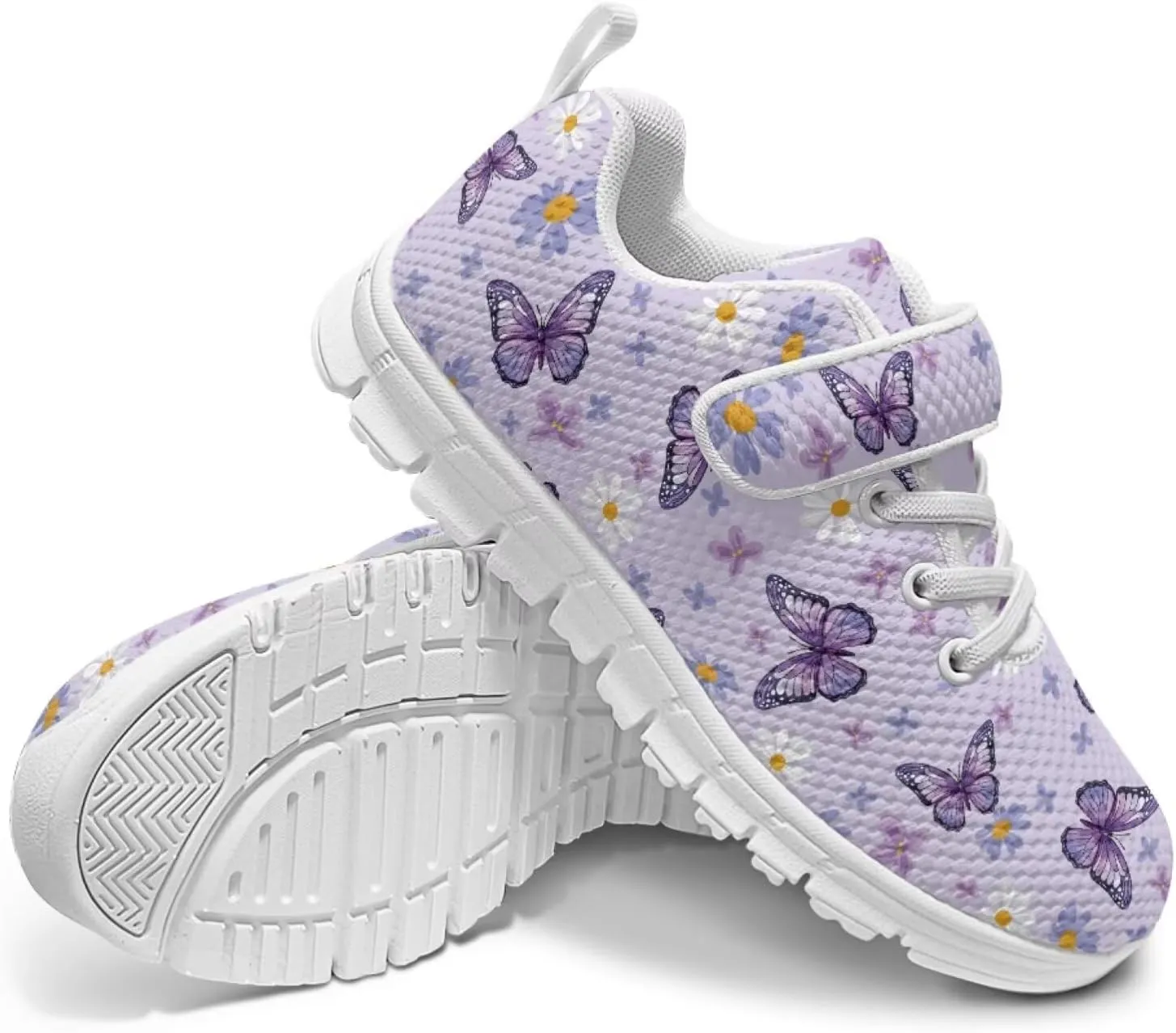 Doojoayie Athletic Shoes for Kids Girls for Active Kids Play Running Jogging Shoes