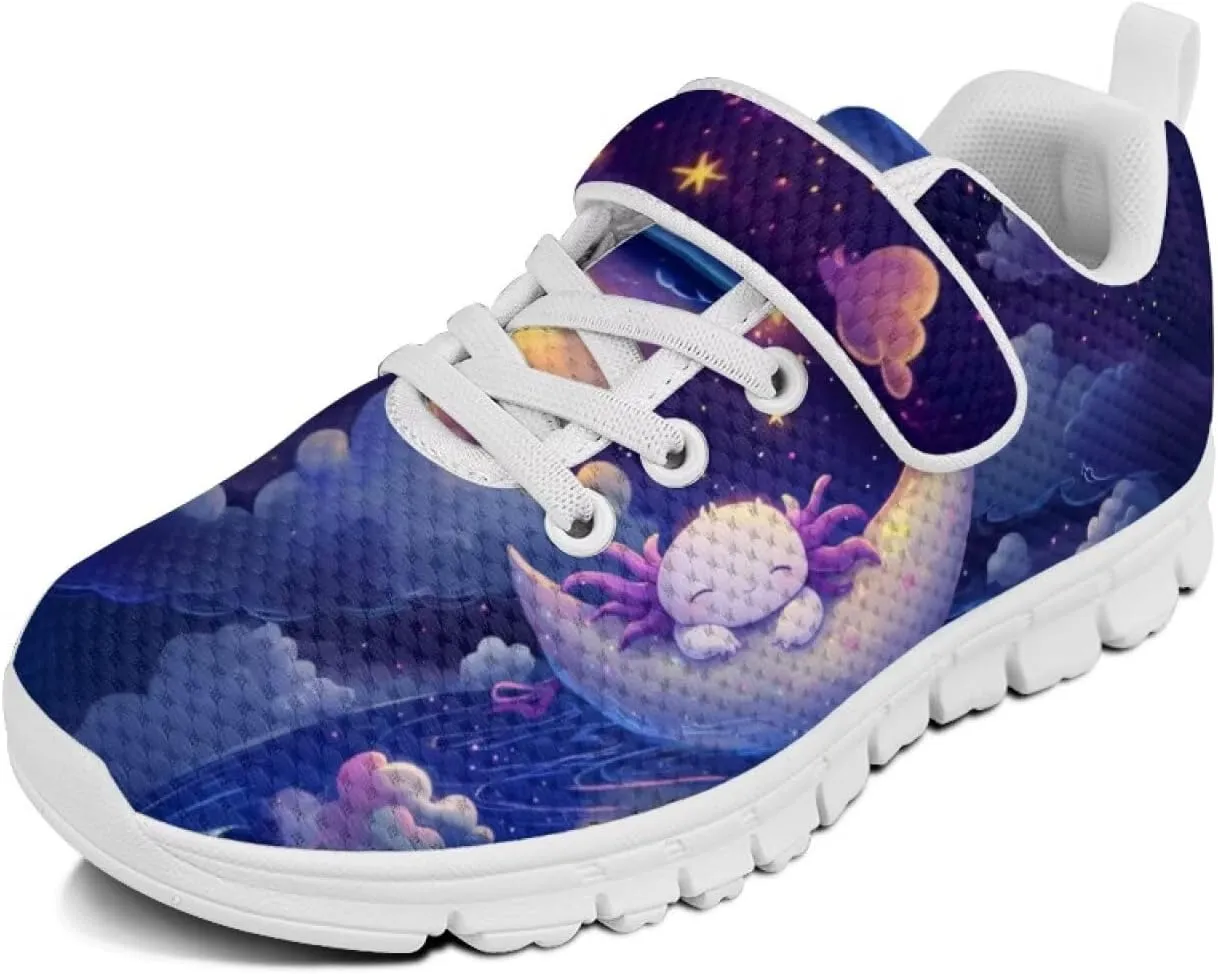 Doojoayie Athletic Shoes for Kids Girls for Active Kids Play Running Jogging Shoes