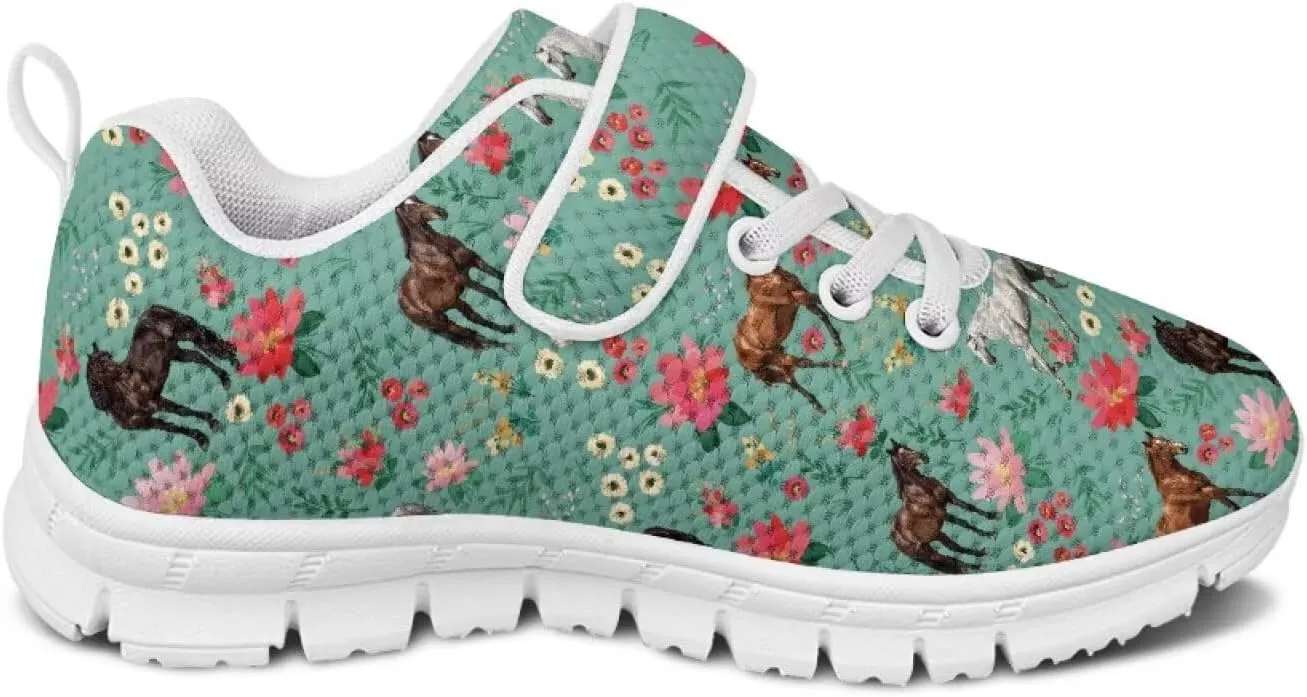 Doojoayie Athletic Shoes for Kids Girls for Active Kids Play Running Jogging Shoes