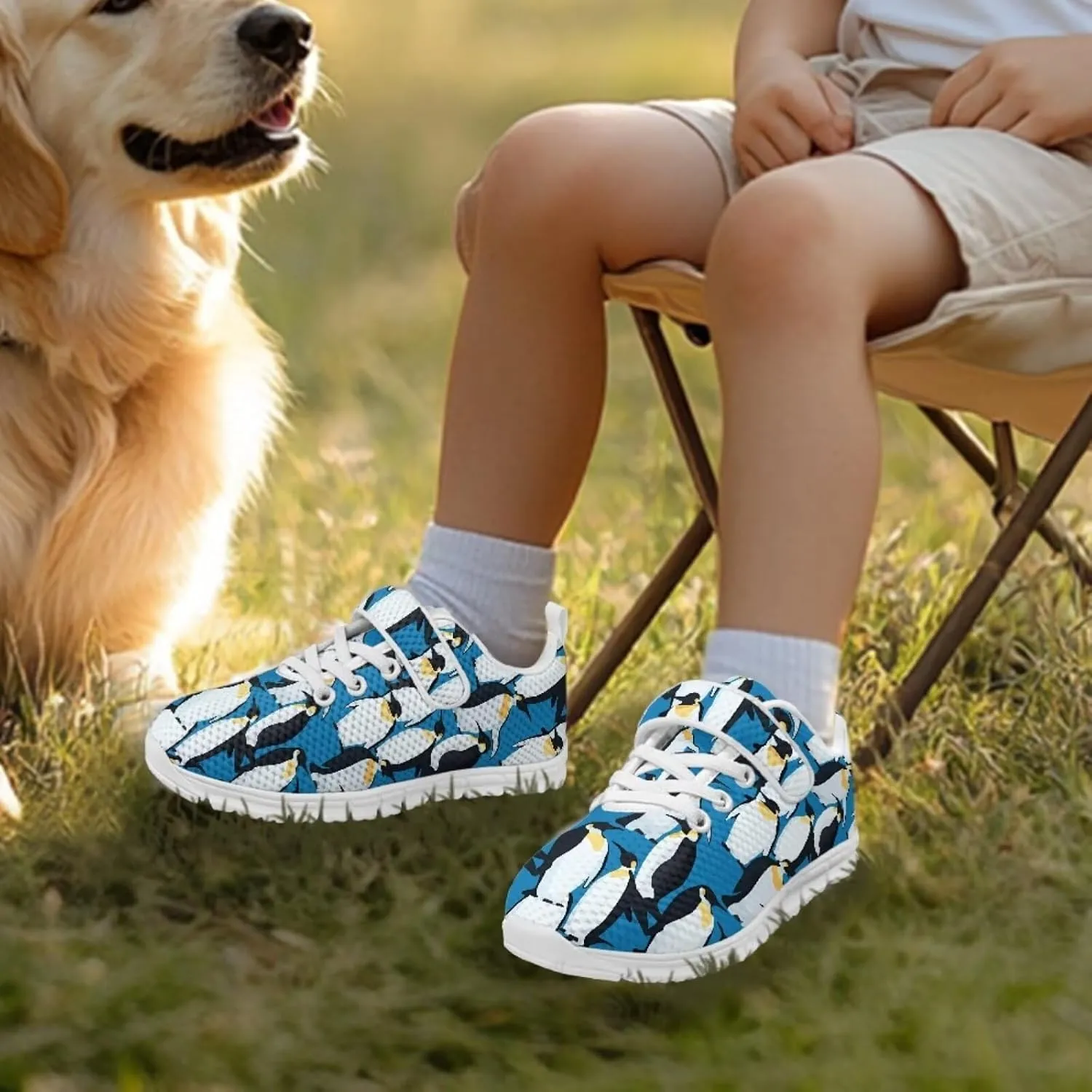 Doojoayie Boys Tennis Shoes Lightweight Little Kids Casual School Shoes Gym Shoes