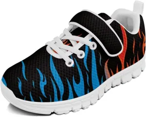 Doojoayie Boys Tennis Shoes Lightweight Little Kids Casual School Shoes Gym Shoes