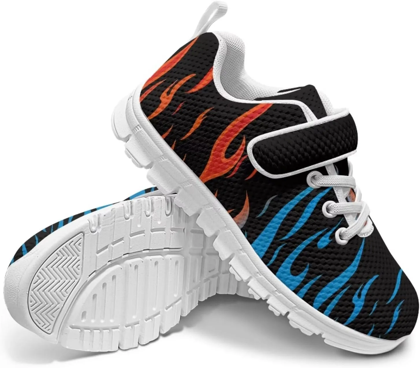 Doojoayie Boys Tennis Shoes Lightweight Little Kids Casual School Shoes Gym Shoes