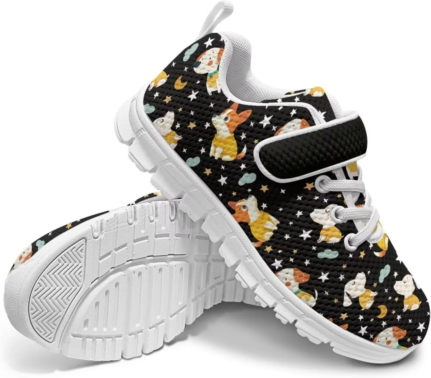 Doojoayie Boys Tennis Shoes Lightweight Little Kids Casual School Shoes Gym Shoes
