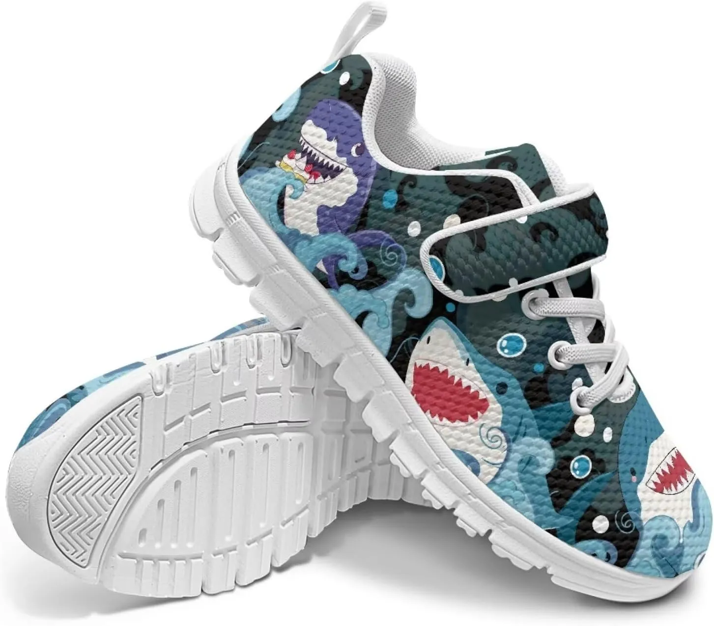 Doojoayie Boys Tennis Shoes Lightweight Little Kids Casual School Shoes Gym Shoes