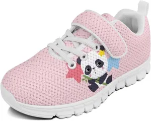 Doojoayie Little Girl Tennis Shoes School Sneakers for Girls Hook and Loop Footwear