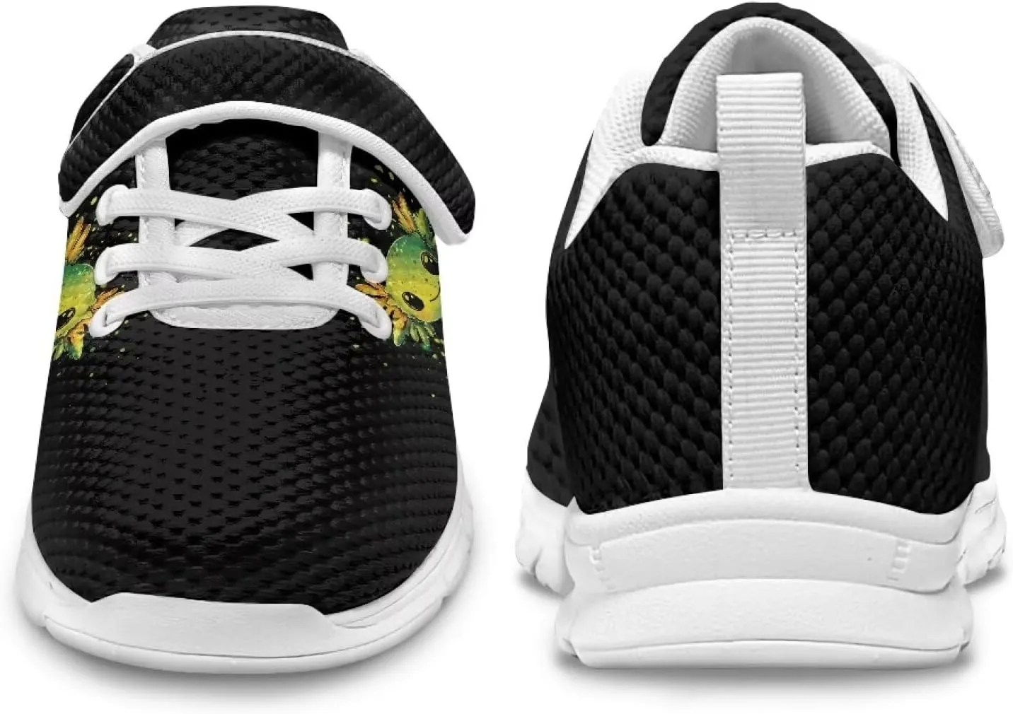 Doojoayie Slip On Shoes for Girls Tennis Shoes Wide Width Sneakers White Sole