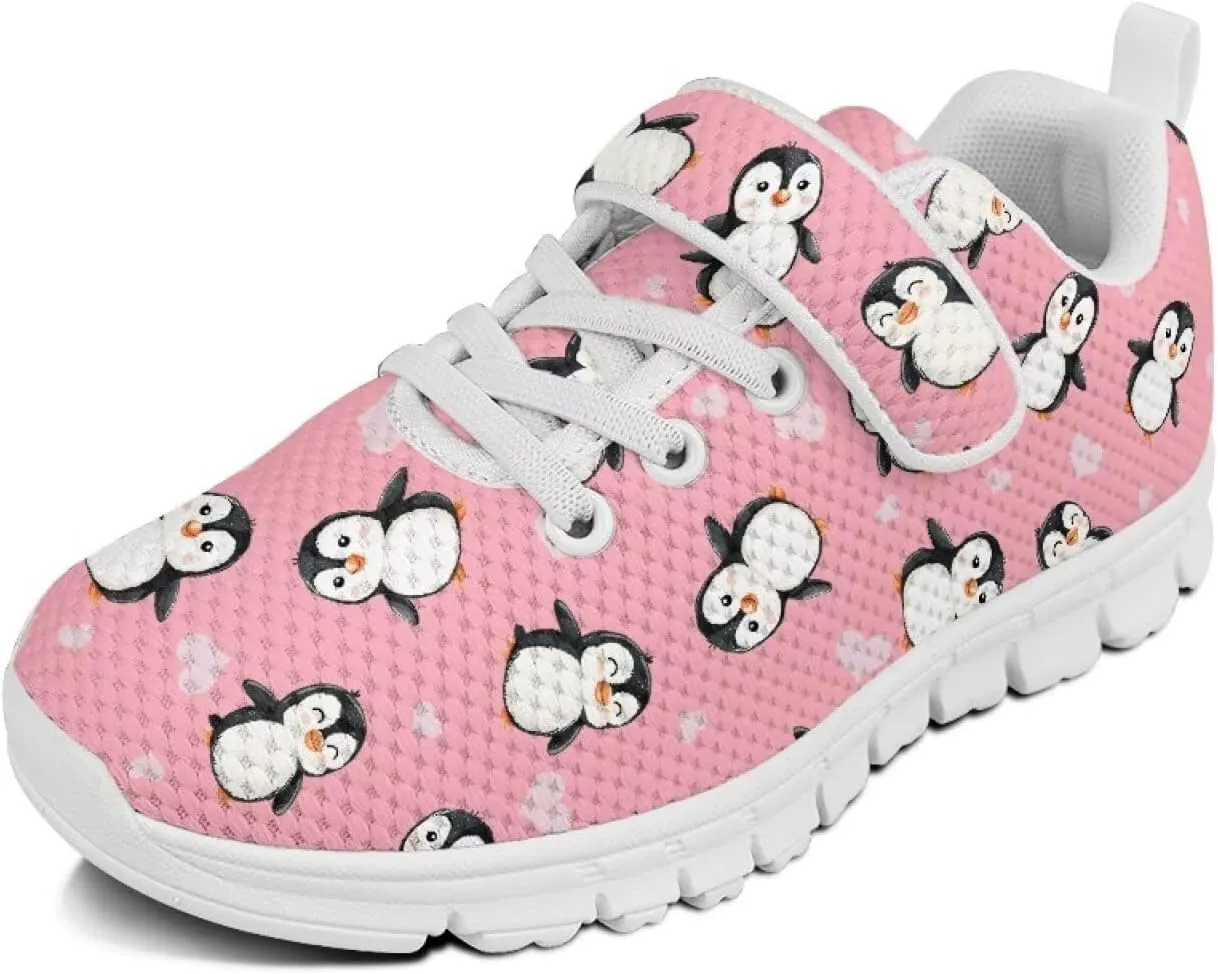 Doojoayie Slip On Shoes for Girls Tennis Shoes Wide Width Sneakers White Sole