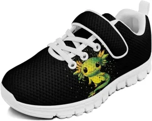 Doojoayie Slip On Shoes for Girls Tennis Shoes Wide Width Sneakers White Sole
