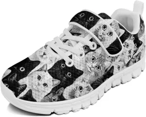 Doojoayie Tennis Shoes Hook and Loop Sport Shoes for Little Girls Pre School