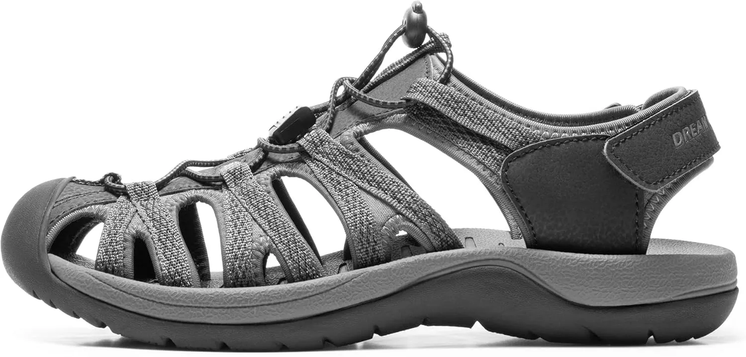 DREAM PAIRS Men's 160912-M-NEW Adventurous Summer Outdoor Sandals