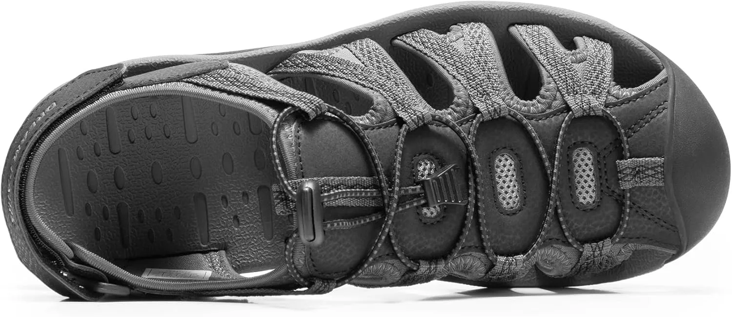 DREAM PAIRS Men's 160912-M-NEW Adventurous Summer Outdoor Sandals