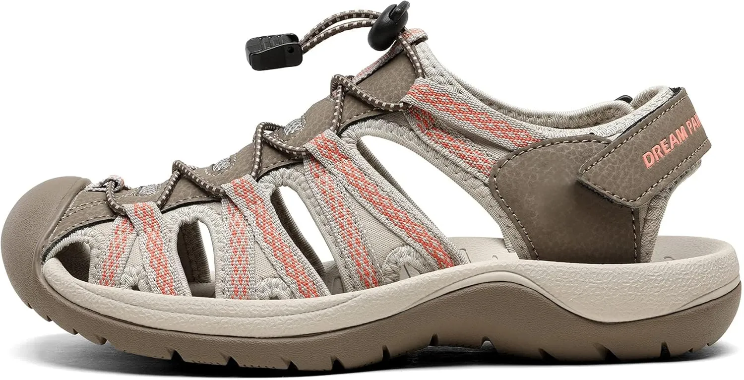 DREAM PAIRS Women's 160912-W Adventurous Summer Outdoor Sandals