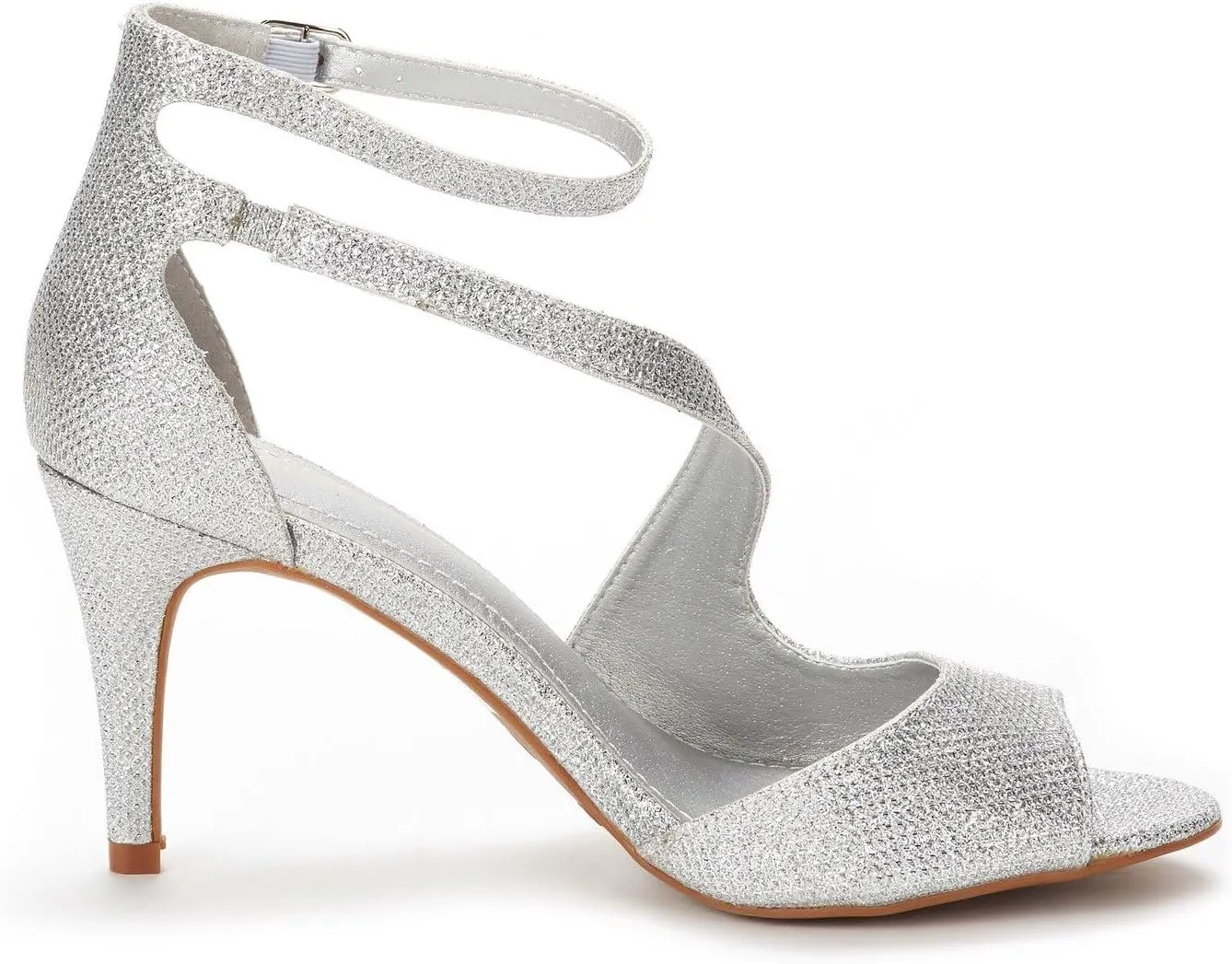 DREAM PAIRS Women's NILE Fashion Stilettos Open Toe Pump Heel Sandals