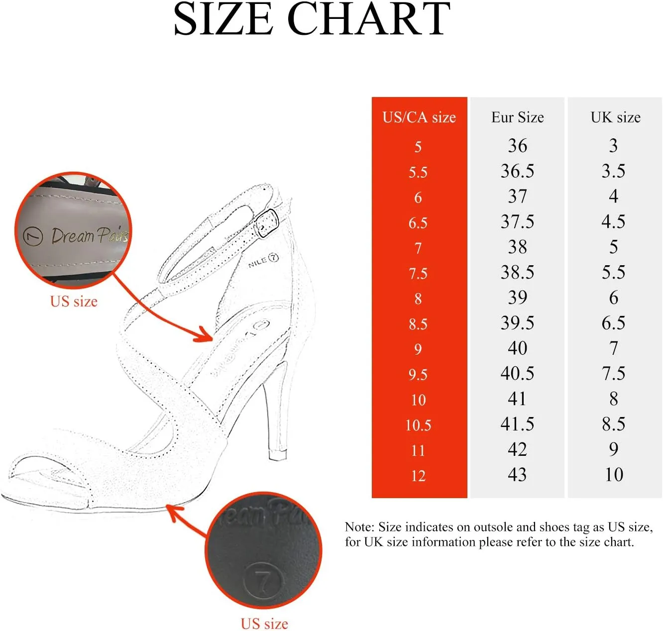 DREAM PAIRS Women's NILE Fashion Stilettos Open Toe Pump Heel Sandals