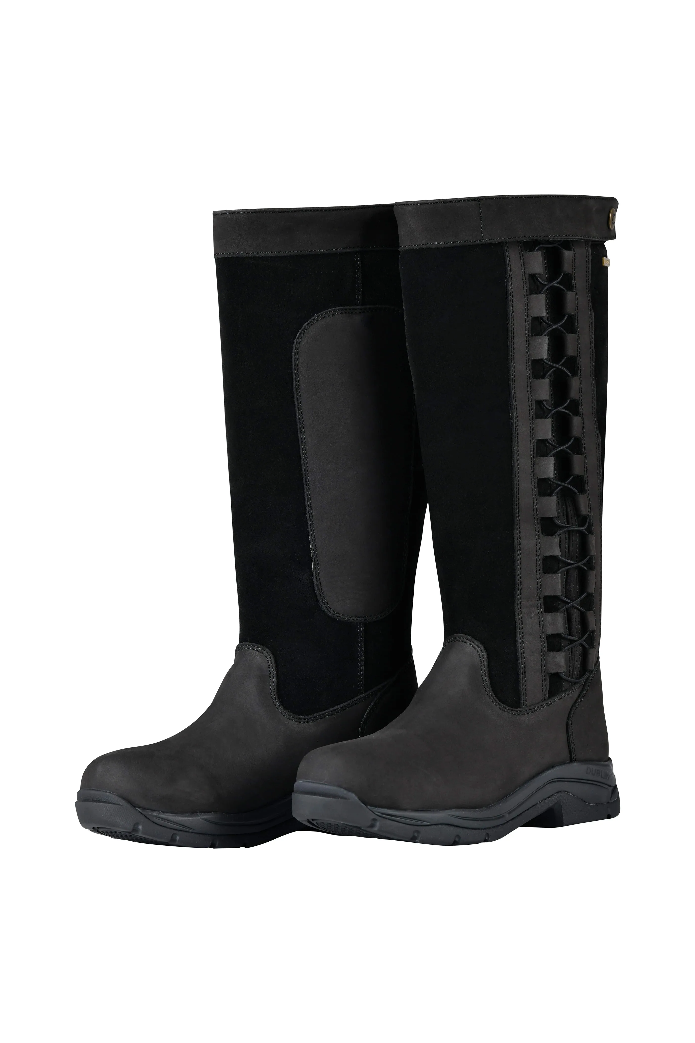 Dublin Black Pinnacle III Laced Country Boots