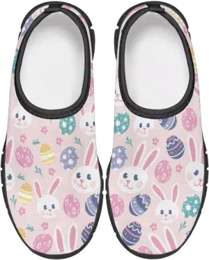 Easter Shoes for Girls Holiday Casual Shoes Trendy Kids Slip On Sneakers