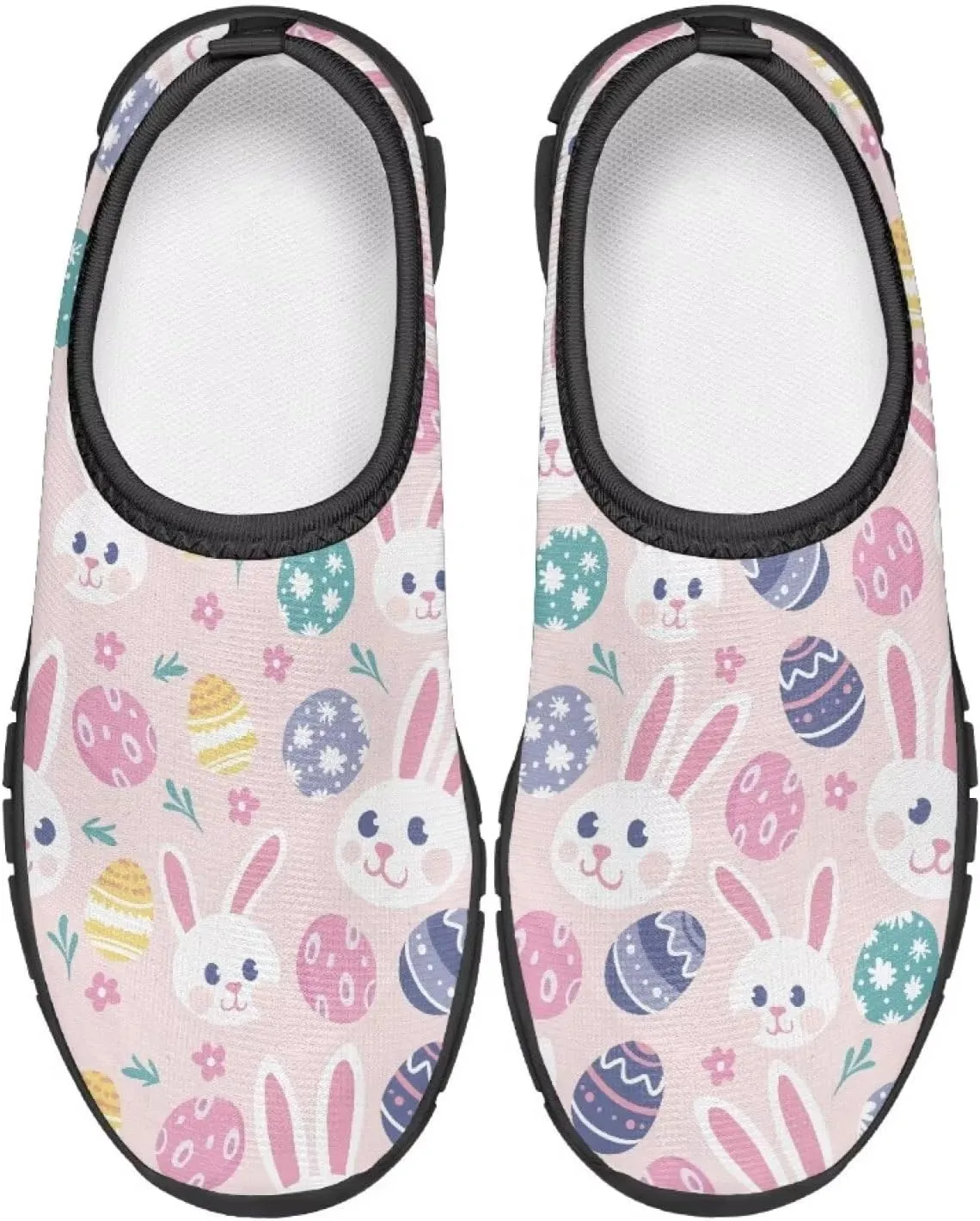 Easter Shoes for Girls Holiday Casual Shoes Trendy Kids Slip On Sneakers