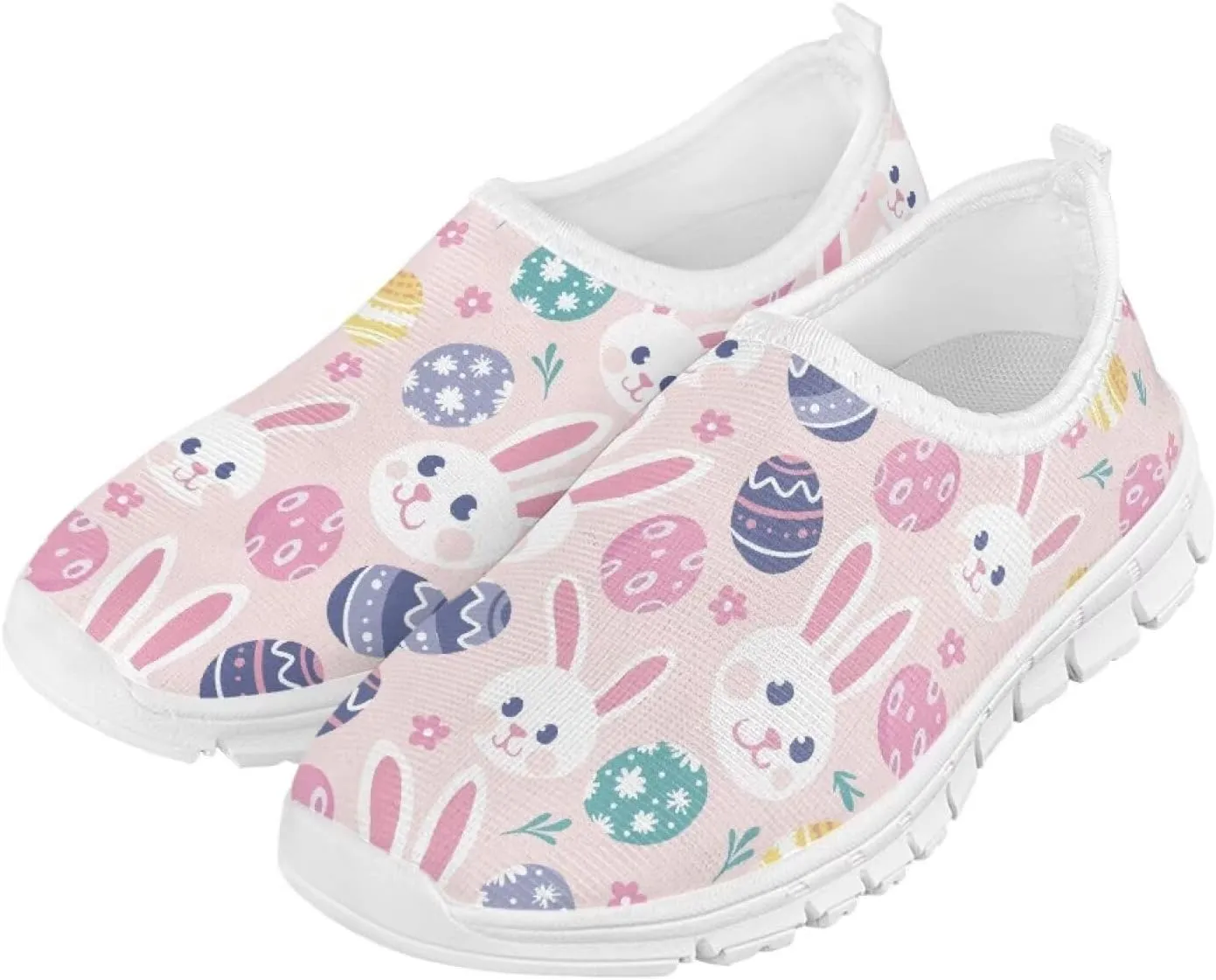 Eater Shoes for Girls Slip On Sneakers Kids Running Shoes Travel Shoes