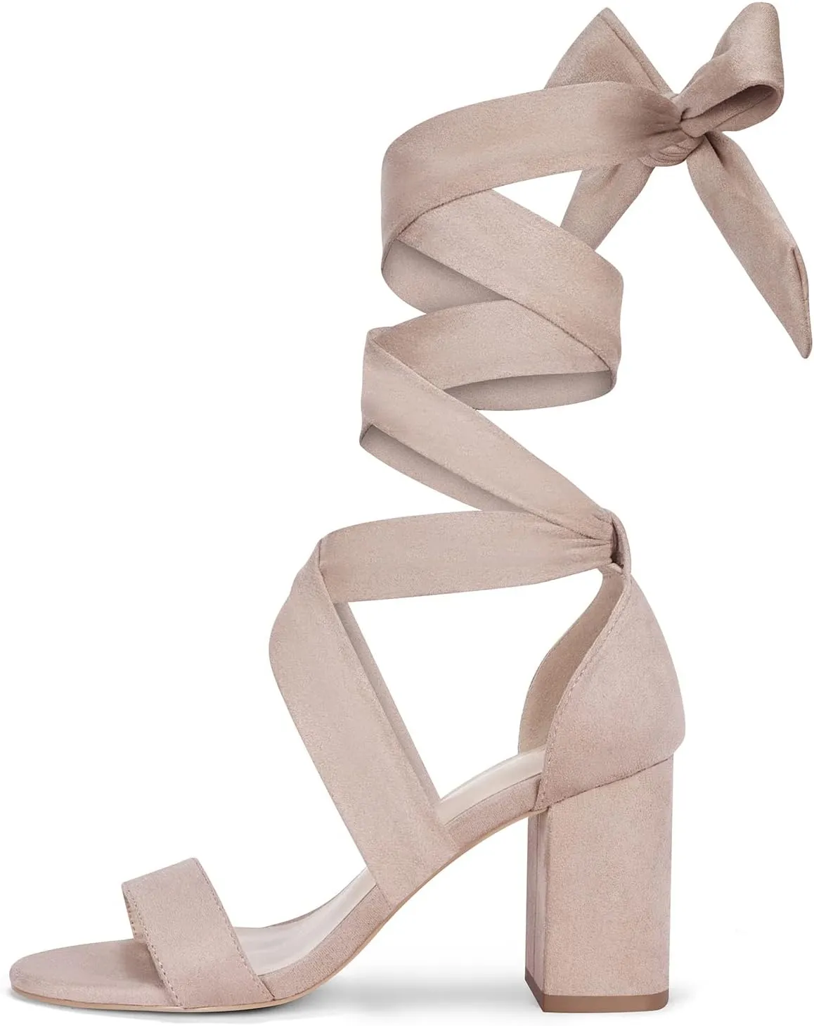 Elisabet Tang Women's Sandals Chunky Heels Lace Up Block Heels Open Toe Crisscross Strappy sandals Heel Sandals Fashsion Casual Prom Shoes For Women