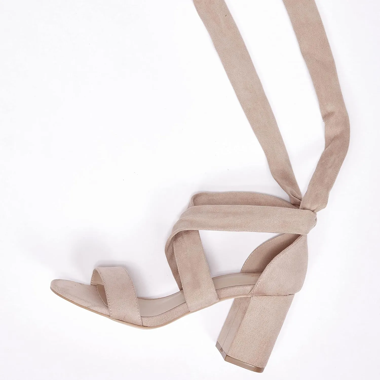 Elisabet Tang Women's Sandals Chunky Heels Lace Up Block Heels Open Toe Crisscross Strappy sandals Heel Sandals Fashsion Casual Prom Shoes For Women