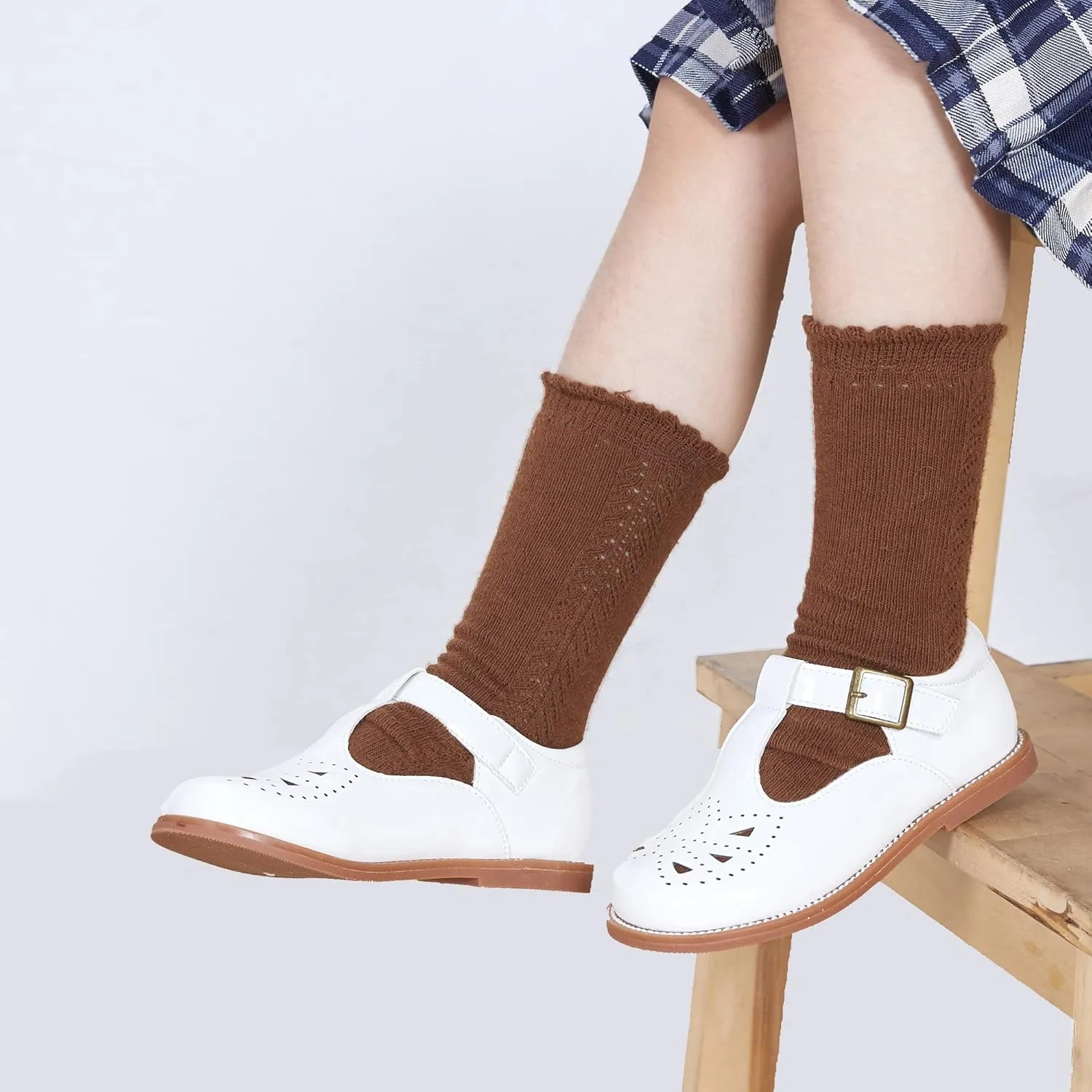 Felix & Flora Toddler Little Girl Mary Jane Dress Shoes - Ballet Flats for Easter Flower Girl Party School Shoes.