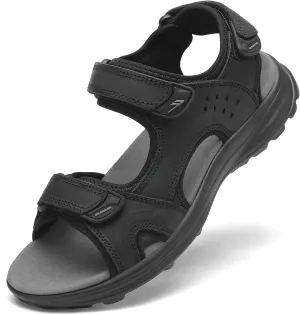 FLARUT Men's Sport Sandals Outdoor Hiking Sandal Open Toe Walking Sandals for Summer Beach Water Shoes