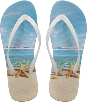 Flip Flops for Women Summer Soft Beach Slippers Lightweight Indoor and Outdoor Sandals