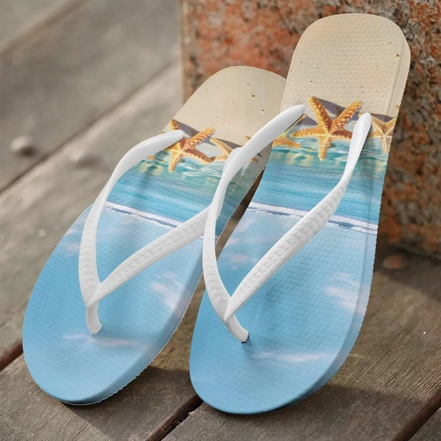 Flip Flops for Women Summer Soft Beach Slippers Lightweight Indoor and Outdoor Sandals