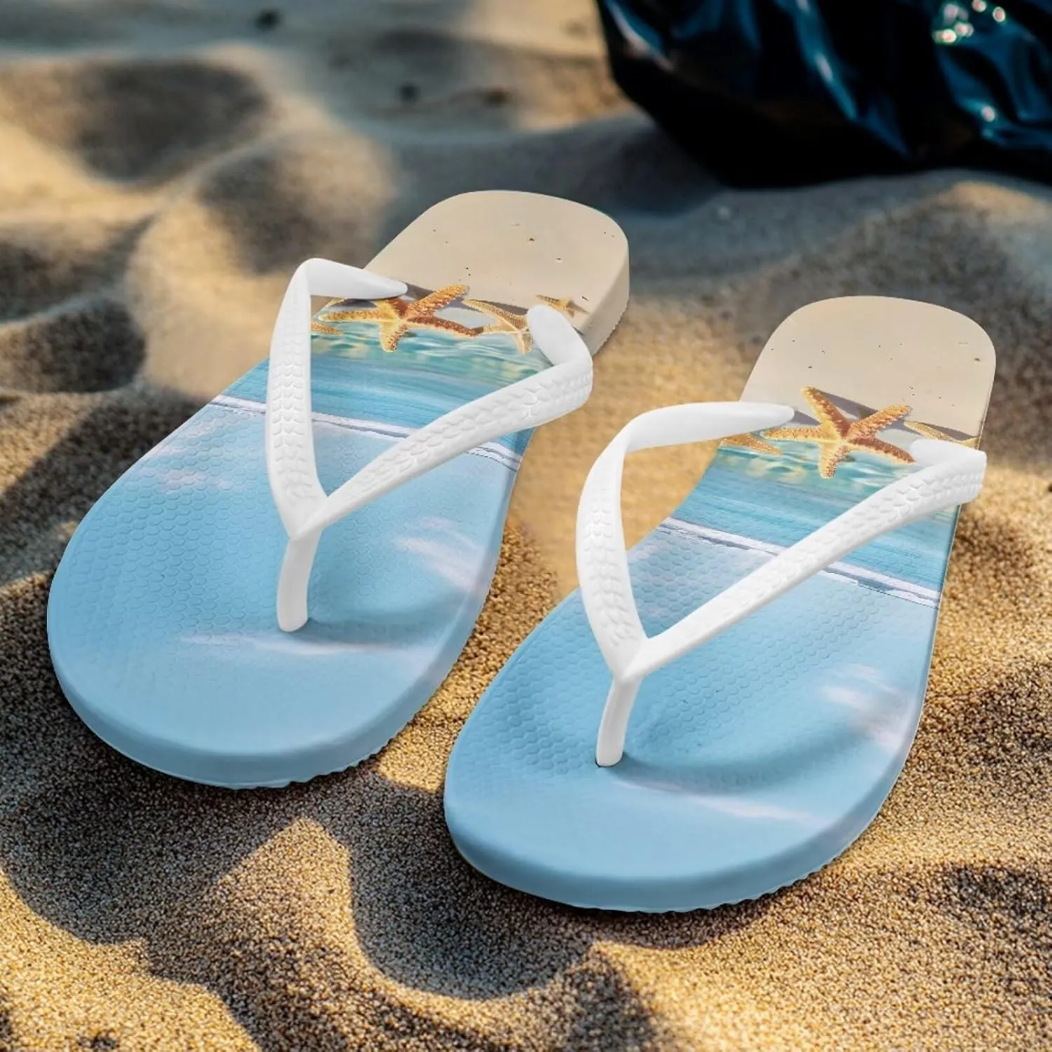 Flip Flops for Women Summer Soft Beach Slippers Lightweight Indoor and Outdoor Sandals