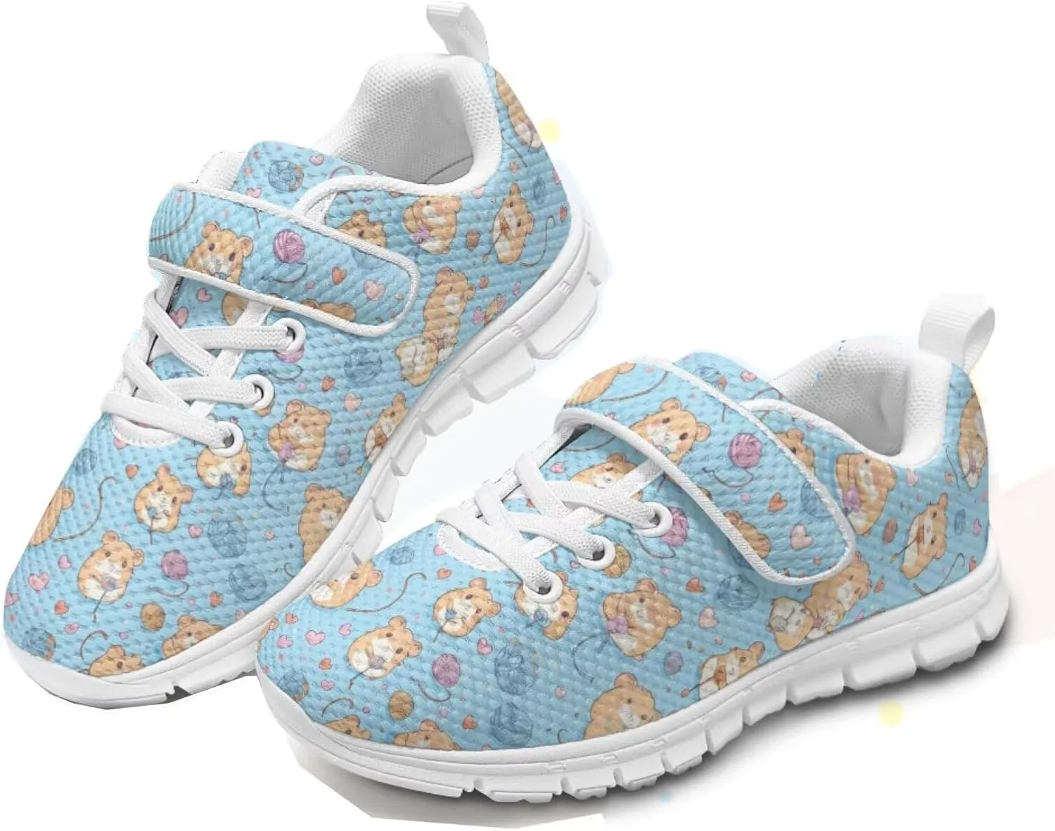 Forchrinse Red Ladybug Polka Dot Kids Running Shoes for Boys Girls Ladybug Tennis Athletic Shoes Causal Lightweight School Shoes for Big/Little Kids