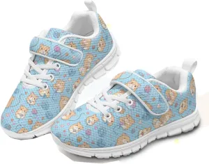Forchrinse Red Ladybug Polka Dot Kids Running Shoes for Boys Girls Ladybug Tennis Athletic Shoes Causal Lightweight School Shoes for Big/Little Kids