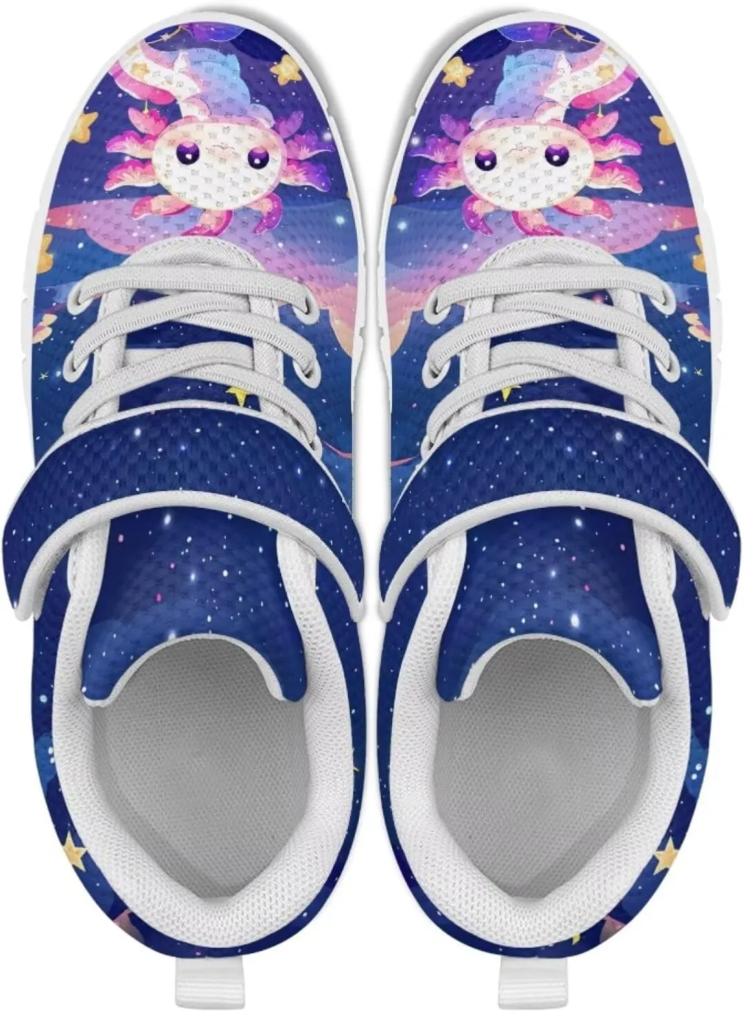 Girls' Athletic Tennis Shoes Cute Slip On Kids Sneakers Running Shoes