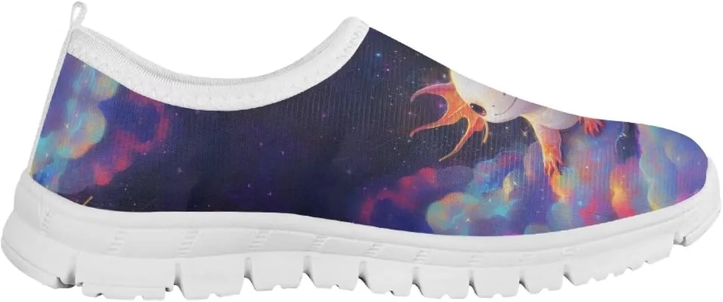 Girls Tennis Shoes Cute Little Kid Slip On Sneakers School Running Shoes