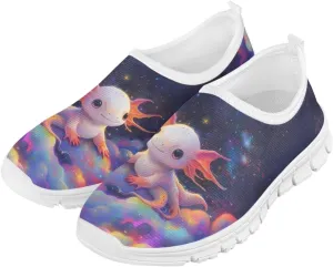 Girls Tennis Shoes Cute Little Kid Slip On Sneakers School Running Shoes