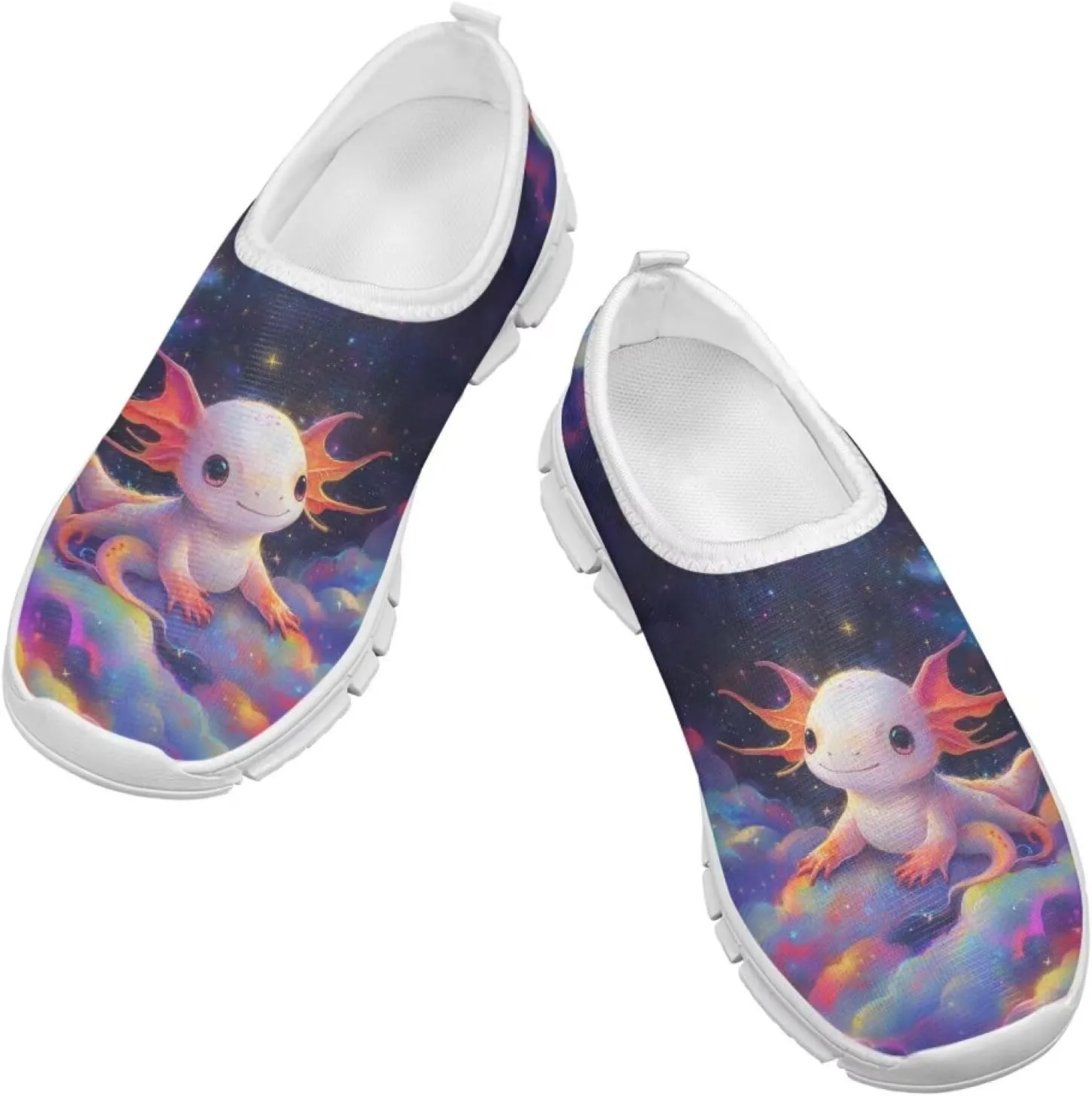 Girls Tennis Shoes Cute Little Kid Slip On Sneakers School Running Shoes