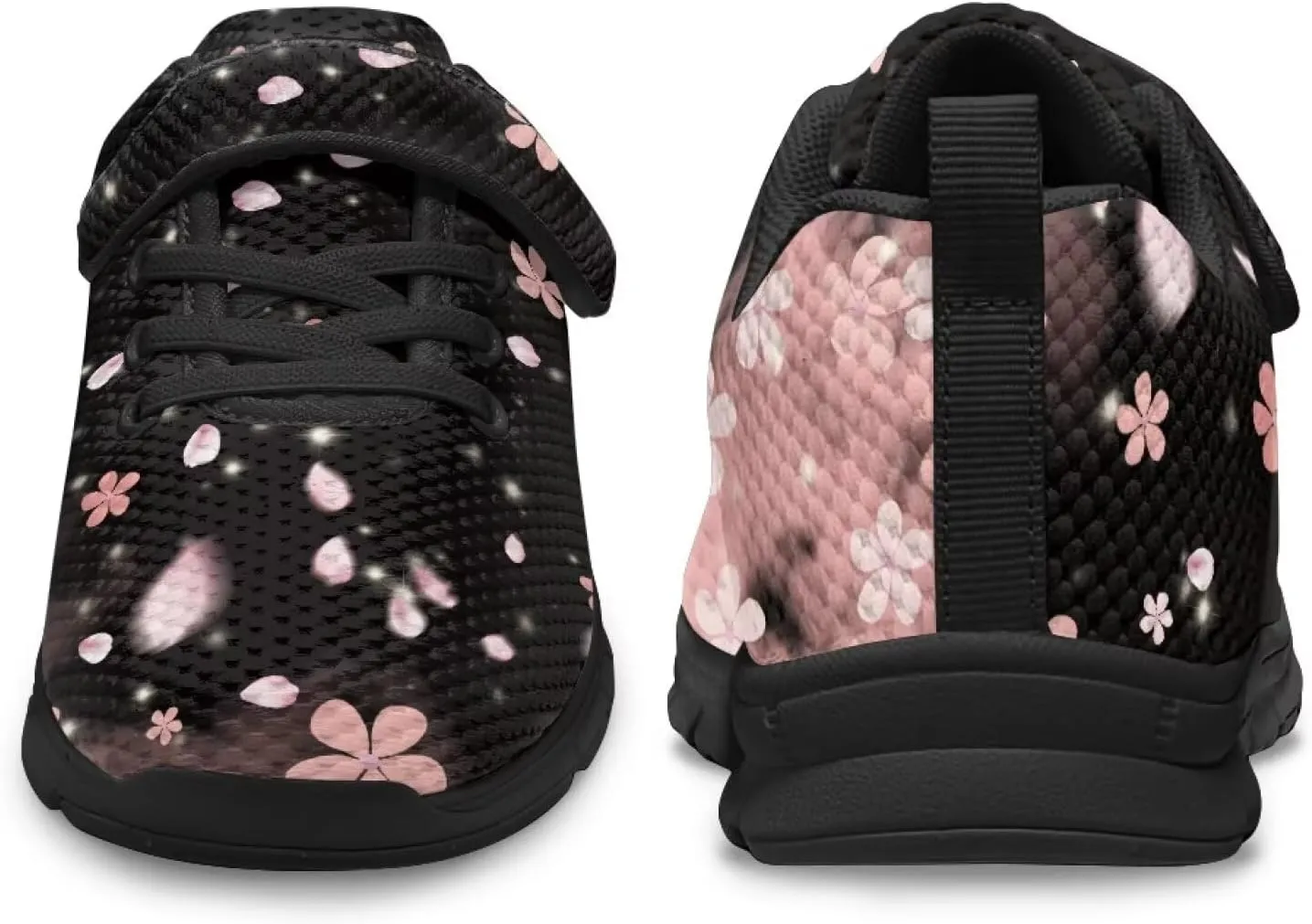 Girls Tennis Shoes Kawaii Print Teen Girls Slip On Sneakers for School