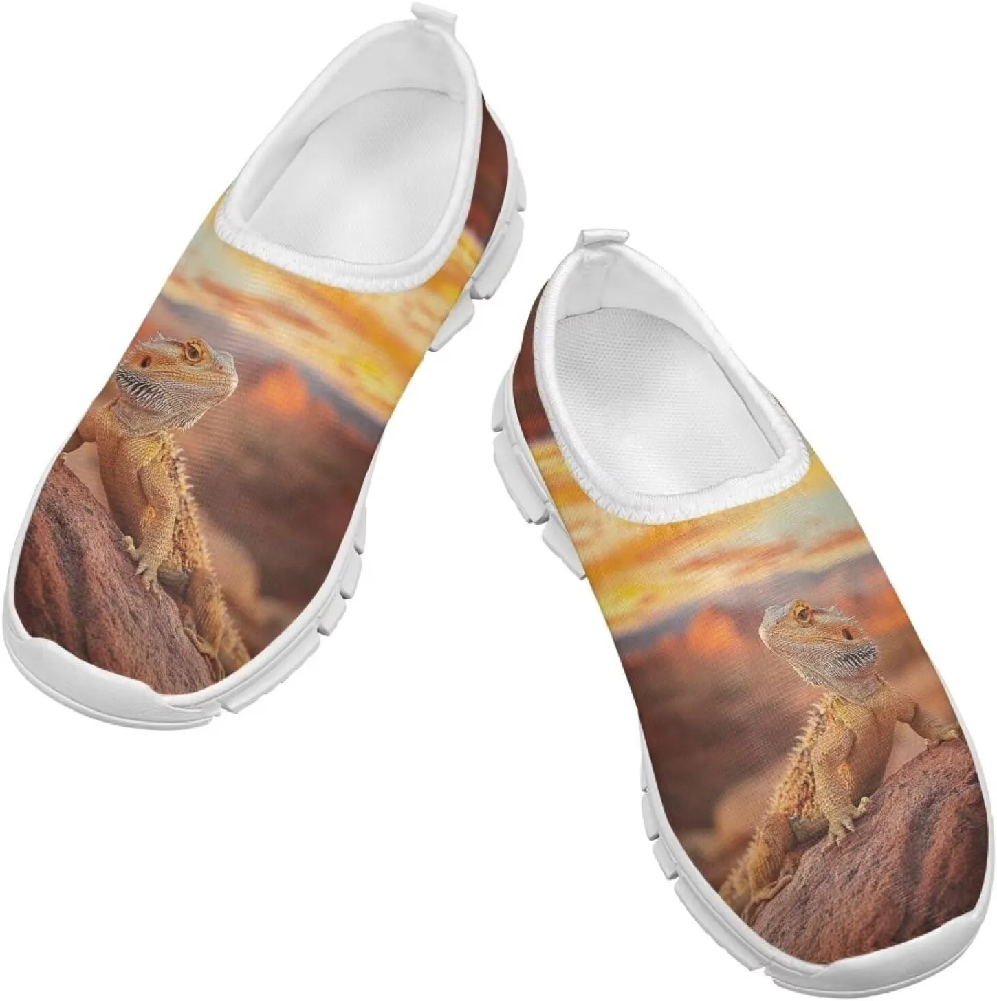 Girls Tennis Shoes Little Kids Slip On Sneakers School Running Shoes