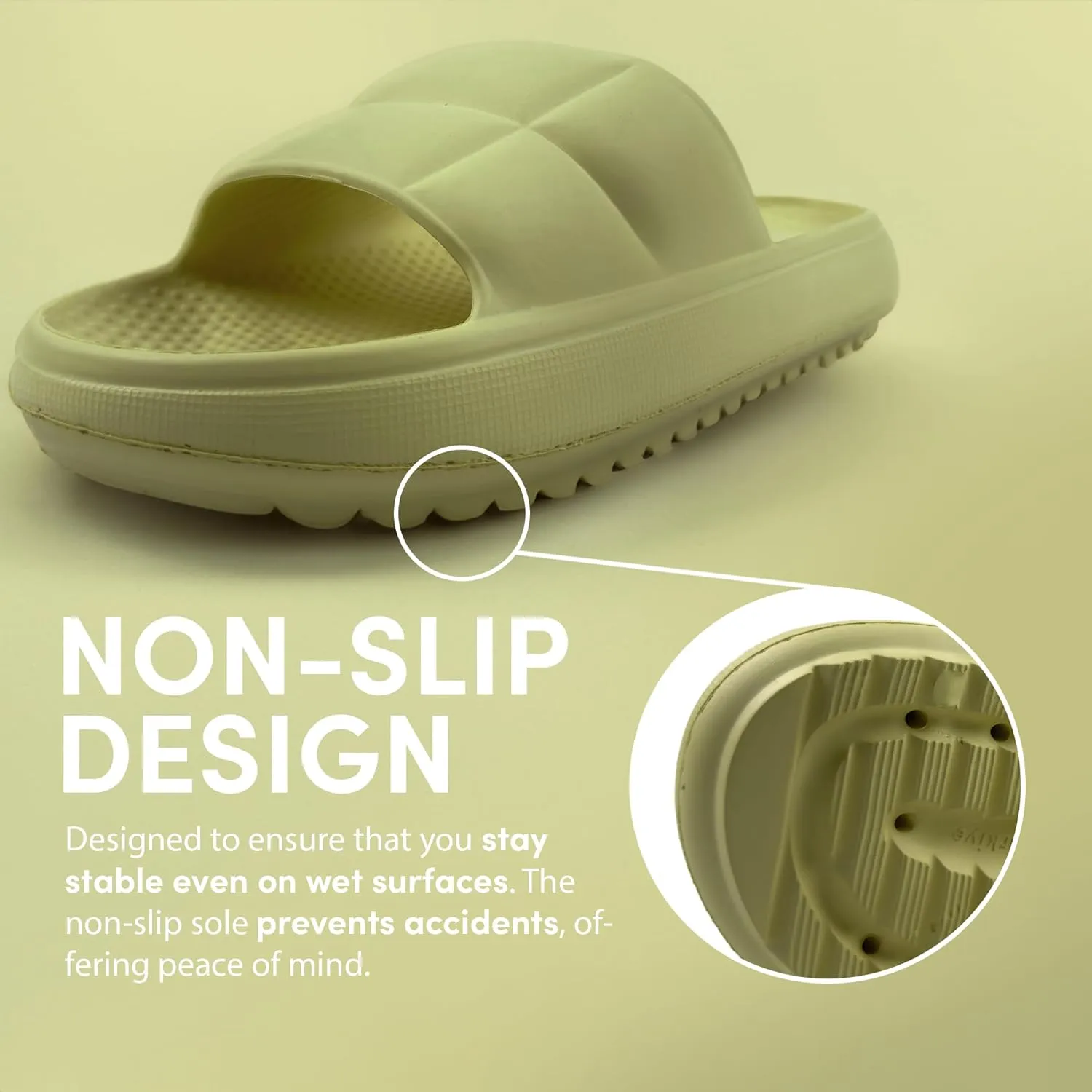 Helios Sandals with Flexible, Non-Slip, & Waterproof Material for Women, Men, Children, One Buckle Rubber Unisex Eva Sandals for Summer