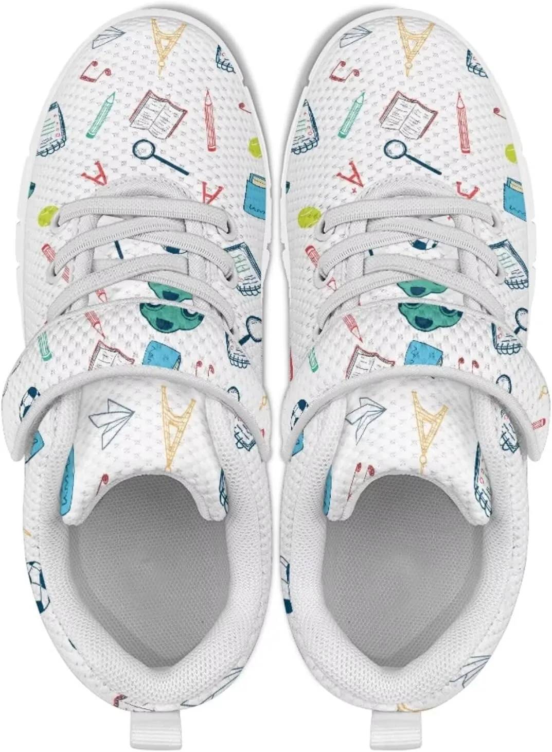 Howilath Little Kid Sneakers One Strap Sports Shoes Sneakers for Boys Anti-Skid Running Tennis Shoes
