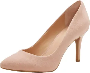 INC Womens Zitah 21 Microsuede Pointed Toe Dress Heels