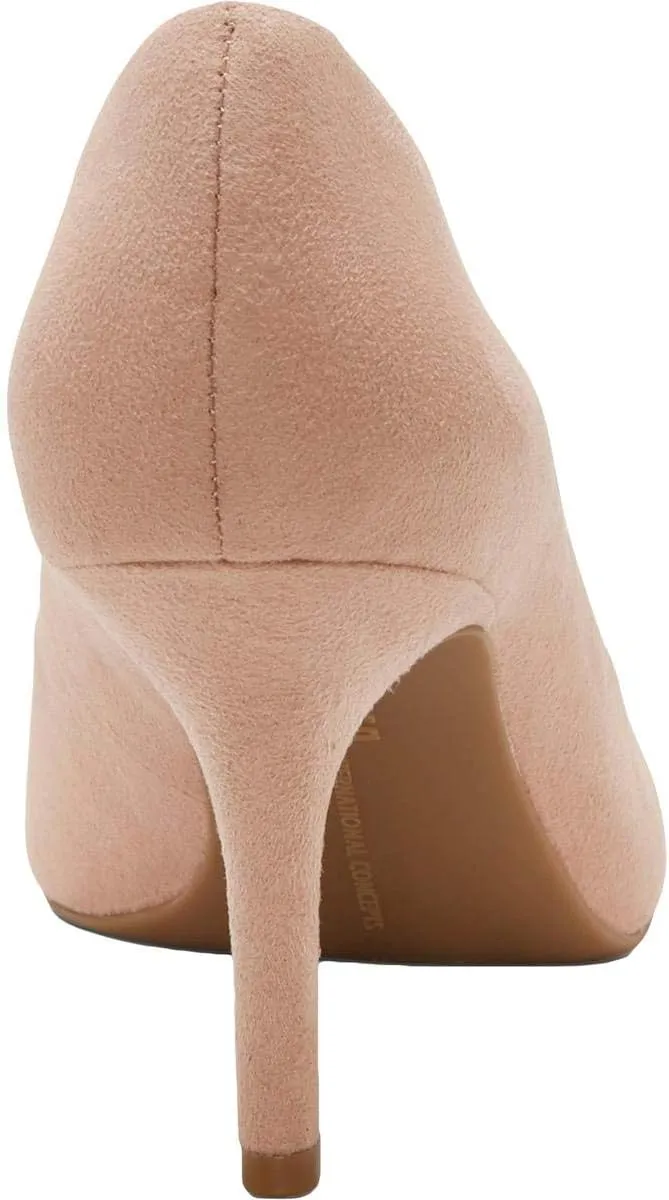 INC Womens Zitah 21 Microsuede Pointed Toe Dress Heels
