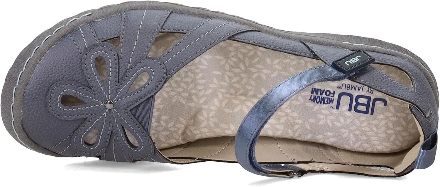 JBU Magnolia Women’s Comfort Casual Classic Mary Jane Flats Fashion Shoes