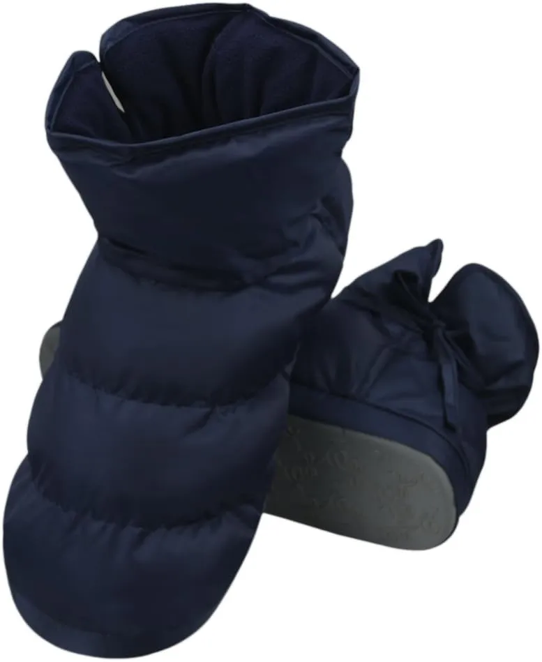 JIAHG Unisex Insulated Down Slippers Snow Ankle Boots Winter Thick Warm Plush Lining House Shoes Cozy Indoor Non-Slip